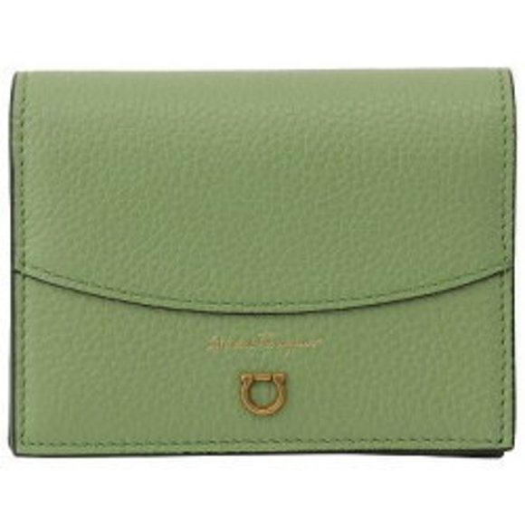 Salvatore Ferragamo Wallet Green - Picture 1 of 3